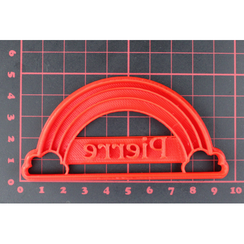 Arc-en-ciel - Personnalisé - Emporte-pièce