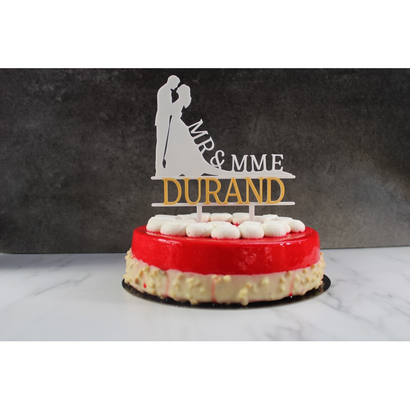 3DKOUPE Manette Console Cake Topper Personnalisé - Décoration Anniversaire Gamer 3D