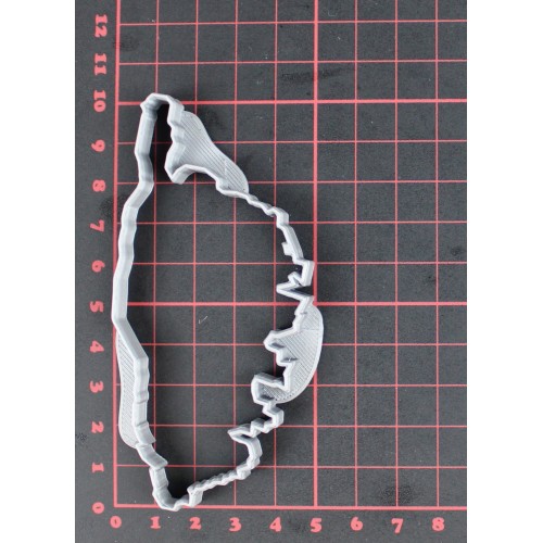 Corse - Contour simple - Emporte-pièce