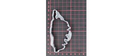 Corse - Contour simple - Emporte-pièce