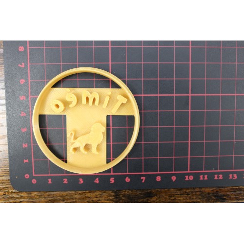 Lion - Personnalisable avec prénom et âge - Emporte-pièce