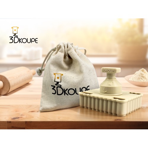 Emporte-pièce personnalisable PivoFix – Modèle Lauriers