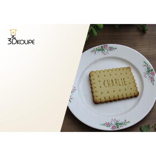 Emporte-pièce personnalisable PivoFix – Modèle Veritable Petit beurre