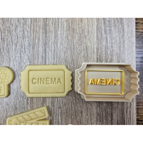 Emporte-pièces à poussoir - Thème cinéma