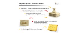Emporte-pièce personnalisable PivoFix – Modèle Fait Maison