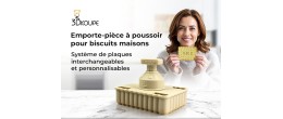 Emporte-pièce personnalisable PivoFix - 1 à 3 lignes – Modèle Texte et branches