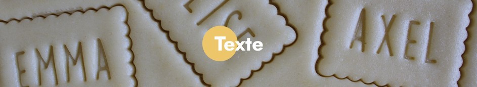 Emporte Pièce Texte : Gâteaux Personnalisés